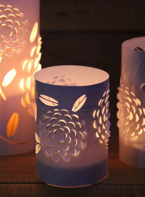 Diy Paper Lanterns With Beautiful 3d Flowers Design A
