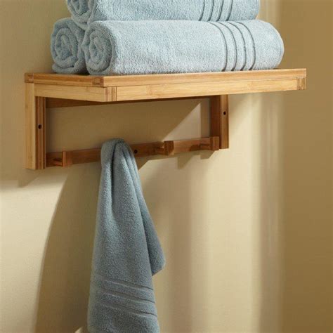 Wulan Teak Hanging Towel Rack Towel Rack Towel Holder Bathroom