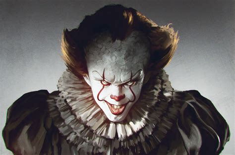 Pennywise It Clown Artist Artwork Digital Art Hd 4k Artstation