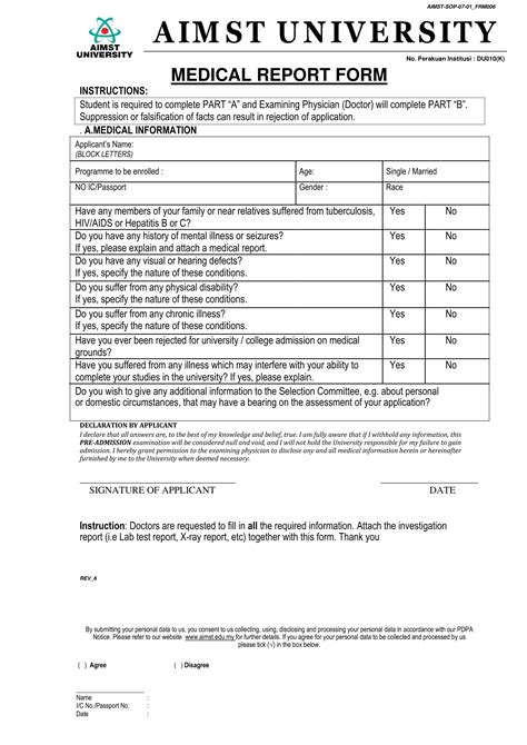 Medical Report 10 Examples Format Pdf 049