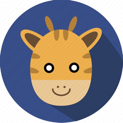 Animal, giraffe, wild, zoo icon