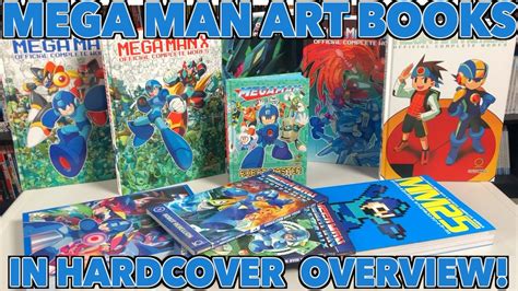 Mega Man Official Art Books In Hardcover Format Overview Youtube