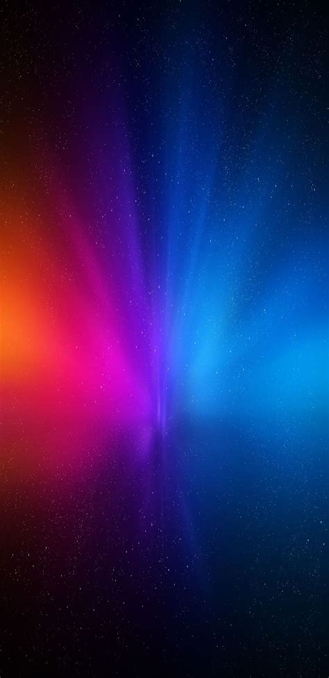 Blue Red Purple Space Minimal Abstract Wallpaper Galaxy Clean