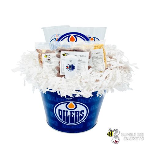 Maybe you would like to learn more about one of these? Nuts About The Edmonton Oilers - Bumble Bee Baskets