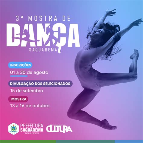 saquarema abre inscrições gratuitas para a 3ª mostra de dança prefeitura de saquarema
