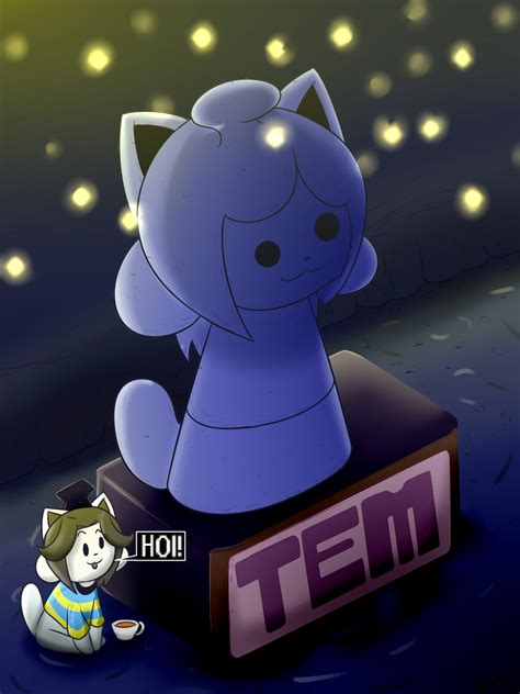 The Temmies Statue By Ultimatewino On Deviantart