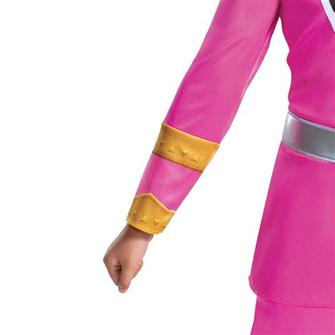 pink power ranger costume for girls official dino fury power ranger suit with mask buy online
