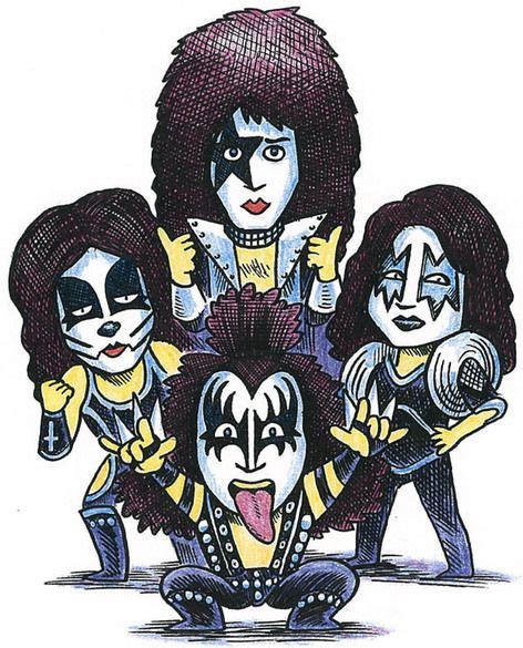 Kiss Band Drawing At Getdrawings Free Download