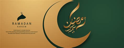 Ramadan Kareem Banner Design 935648 Vector Art At Vecteezy