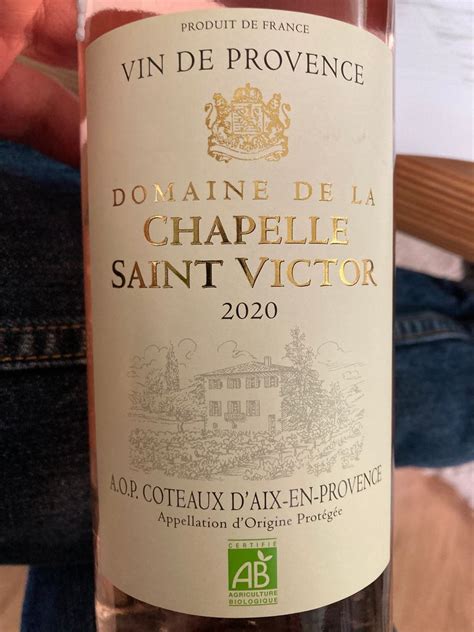 2020 Les Vins Breban Coteaux Daix En Provence Domaine De La Chapelle