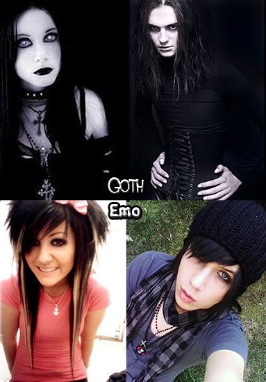 Dark Decadence Goth Vs Emo