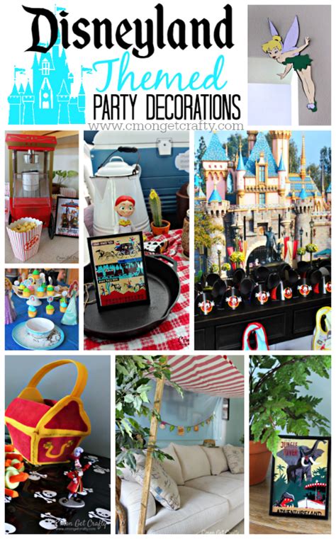 Patrick's day afternoon tea party!. Disneyland Themed Party Decorations & Free Printables!