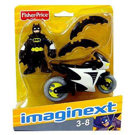 Imaginext Dc Super Friends Batman Action Figure With Batcycle Walmart