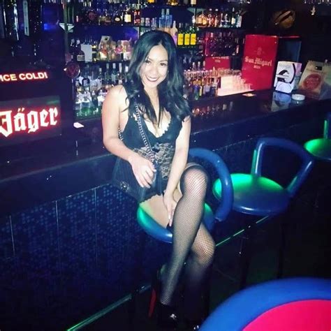 Sexy Bar Girl In Manila Red Light Area Burgos Street