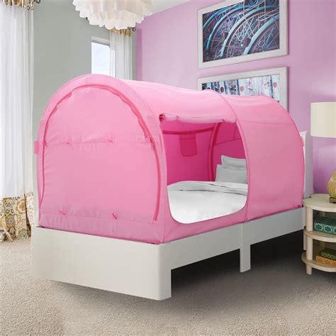 Alvantor Bed Tent Pop Up Canopy Full Pink