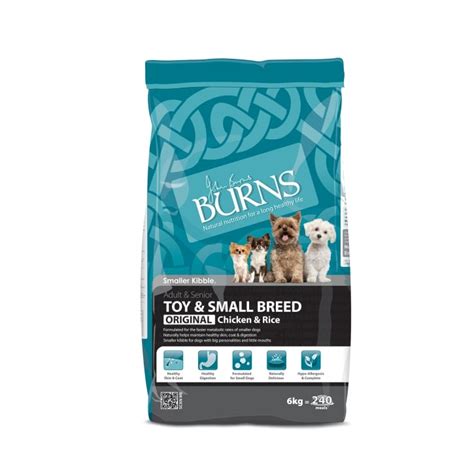 Here are the dog food advisor's top 10 best small breed dog foods for july 2021. Burns Toy & Small Breed Chicken & Rice Adult Dog Food 6kg ...