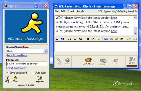 What Is Aol Instant Messenger Aim From Aol