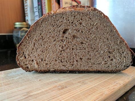 100 Whole Wheat Sourdough Bread Crumb Breadit