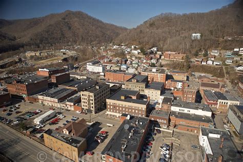 Aerialstock Aerial Photograph Of Logan West Virginia