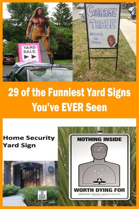 29 Of The Funniest Yard Signs Youve Ever Seen Humor Daily Funny Funny Comedy