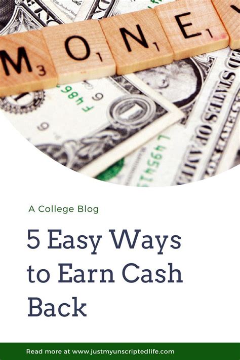 Check spelling or type a new query. 5 Easy Ways for College Students to Earn Cash Back | | Money strategy, How to get money ...