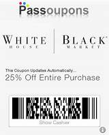 White House Black Market Code Photos