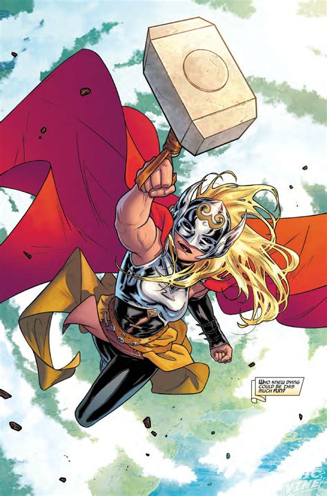 Jane Foster Thor Comic The Mighty Thor Marvel Thor