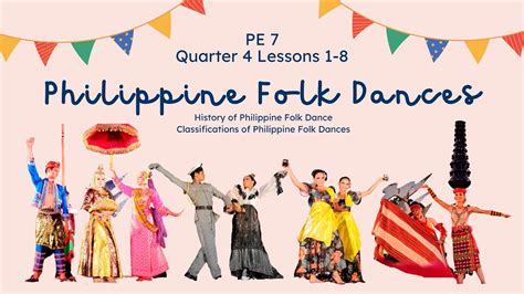 Philippine Folk Dances History And Classifications Pe 7 Quarter 4