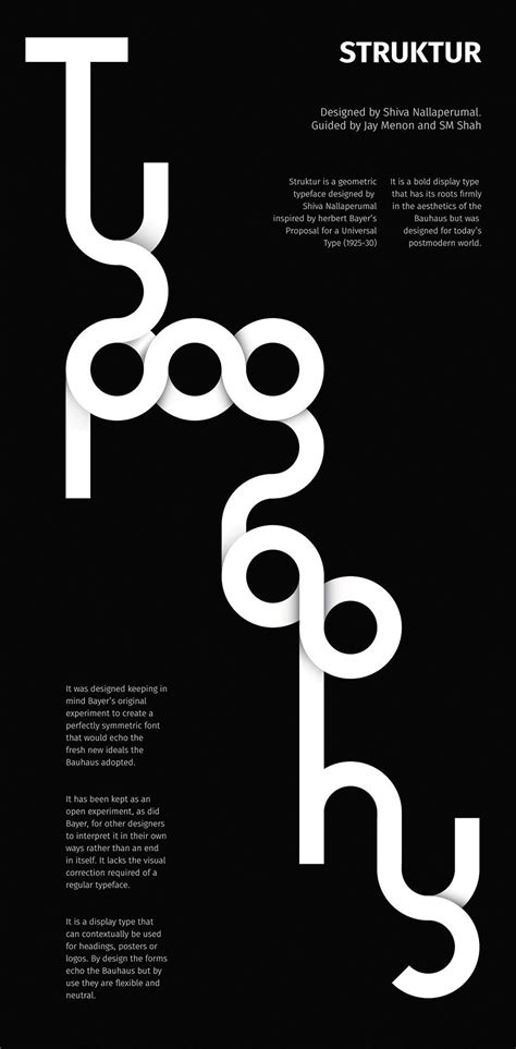 Typography Word Poster