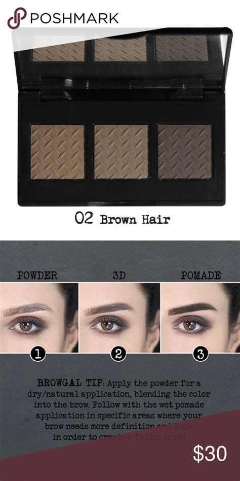 The Brow Gal Convertible Brow Duo And Brush Brown Brows Brown Hair