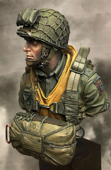 Us Paratroopers 82nd Airborne Normandy 1944 By Magnus Fagerberg · Putty