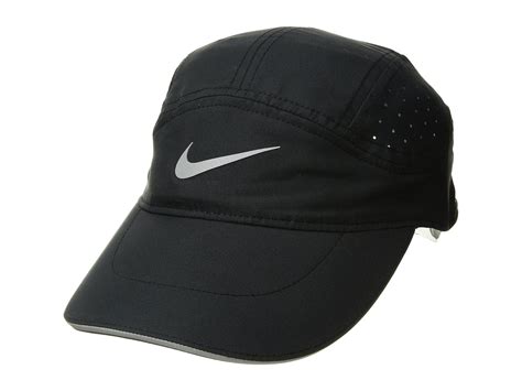 Nike Synthetic Aerobill Running Cap Blackblack Caps For Men Lyst