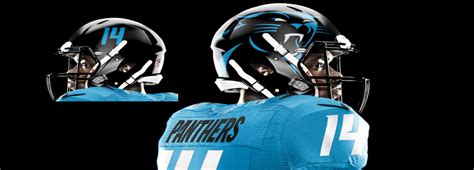 Carolina Panthers Helmet Uniform Logo Concept Nfl Uniforms 32 Nfl