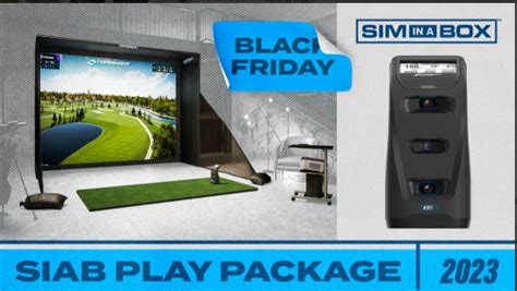 Black Friday Deal Alert Foresight Sim In A Box From Ace Indoor Golf