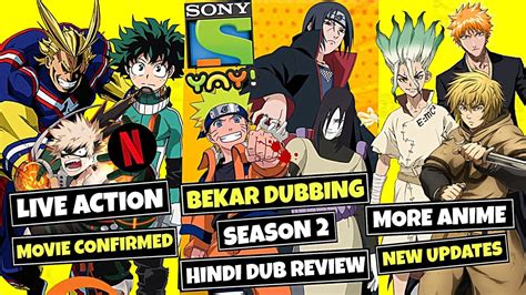 Naruto Season 2 Episode 1 4 Hindi Dubbing Review Sony Yaybekar Dub