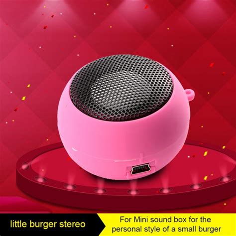 Fashion Cute Mini Speaker Mp3 Music Loudspeaker Player Outdoor 35mm