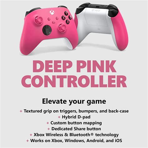 The Pink Xbox One Controller Style And Functionality Combined
