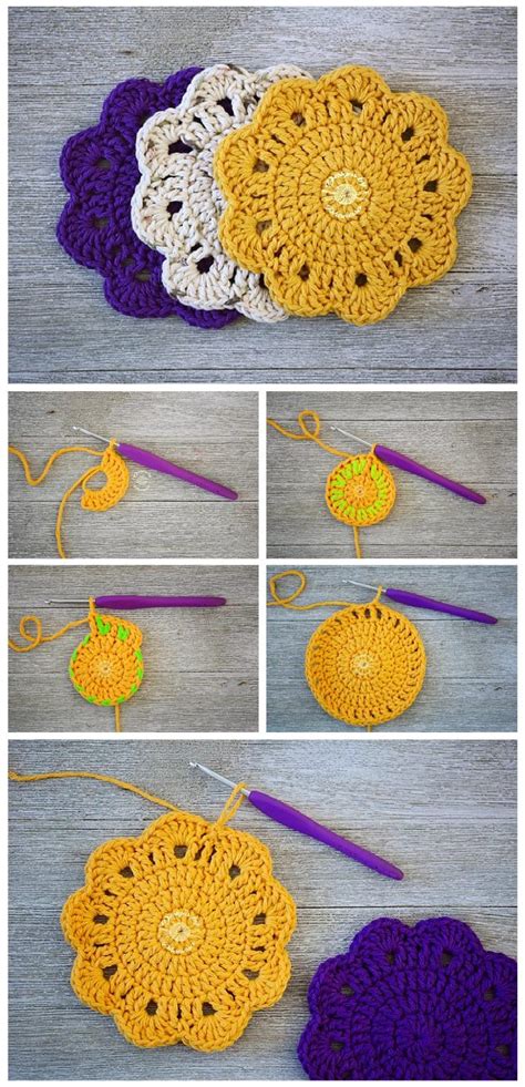 Crochet Coaster Tutorial