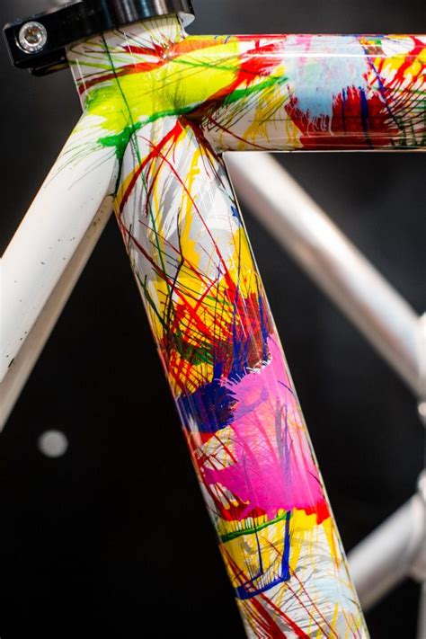 A Dario Pegoretti Hand Painted Road Frame Paint Bike Bicycle Paint
