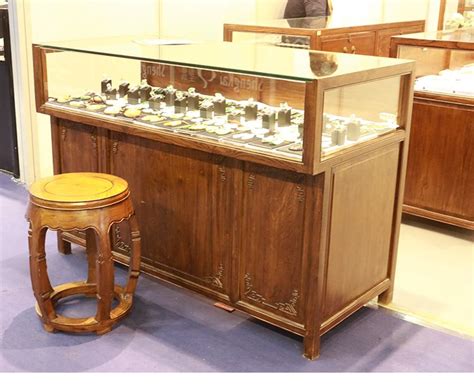 Vintage Jewellery Display Cabinets With Chair Luxury Jewelry Display