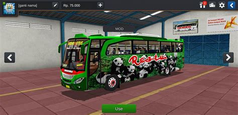 Selamat siang, kali ini admin mau shere skin livery yang mimin buat nih, skin ini sudah standalone jadi kalian tinggal pakai saja layaknya memakai mod seprti biasanya, ini dia skin restu panda untuk mod. MOD Bus JBHD Hino AK8 Livery Restu Panda