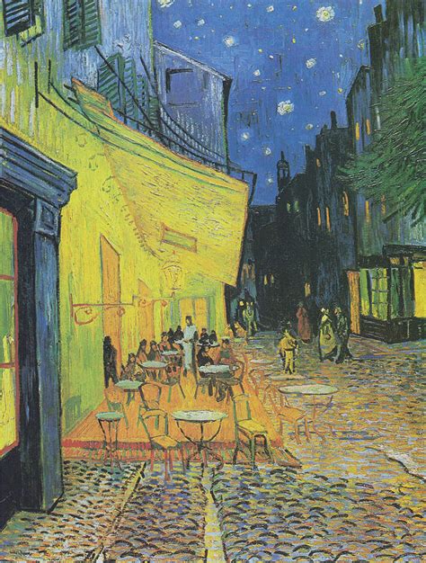 Vincent Van Gogh S Cafe Terrace At Night Painting By Vintage Images