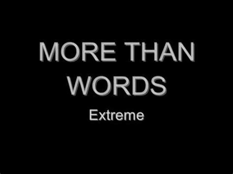 Текст песни «more than words». More Than Words Karaoke - YouTube