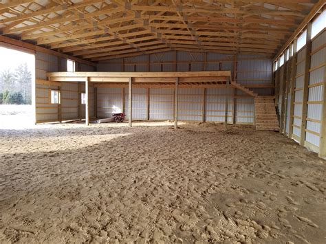 Pole Barn Interior Options Milmar Buildings
