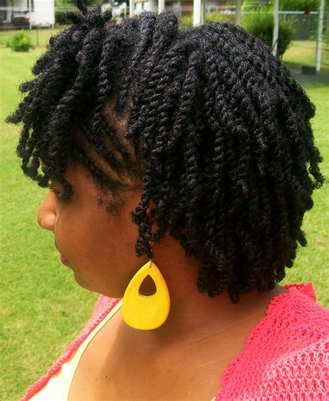 Two Strand Twists Natural Hair Twists Natural Hair Twist Out Short