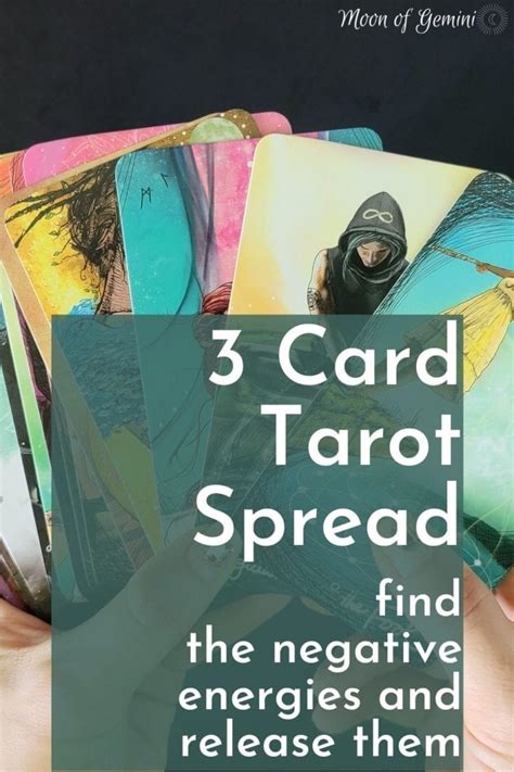 Energy Tarot Spread 3 Cards To Determine Energy Blockages • Moon Of