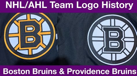 Nhl Team Logo History Boston Bruins Youtube