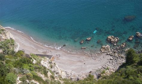 10 top secluded beaches in italy santa croce beach amalfi coast yachtcharterfleet