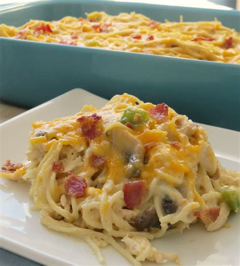 Chicken Spaghetti Casserole Written Reality