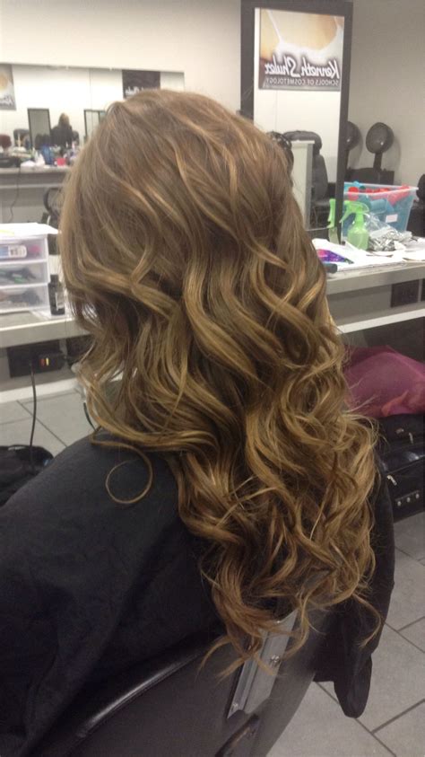 Loose Waves•beach Waves•curls Waves Curls Loose Waves Senior Prom